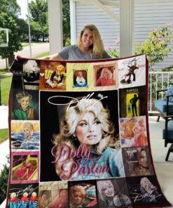 Buy Dolly Parton Quilt Blanket & Quilt Bedding Set 02