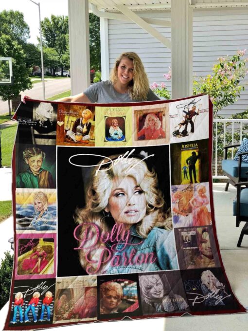 Buy Dolly Parton Quilt Blanket & Quilt Bedding Set 02