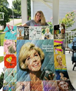 Buy Doris Day Quilt Blanket & Quilt Bedding Set 0890