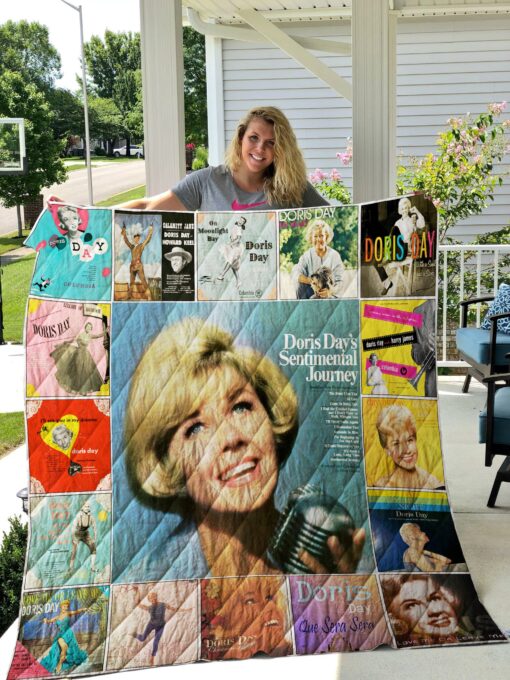 Buy Doris Day Quilt Blanket & Quilt Bedding Set 0890