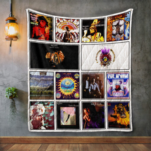 Buy Dr. John Album Covers Quilt Blanket & Quilt Bedding Set