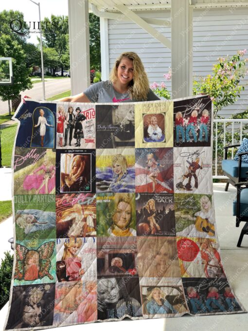 Buy Dolly Parton Quilt Blanket & Quilt Bedding Set For Fans Ver 25