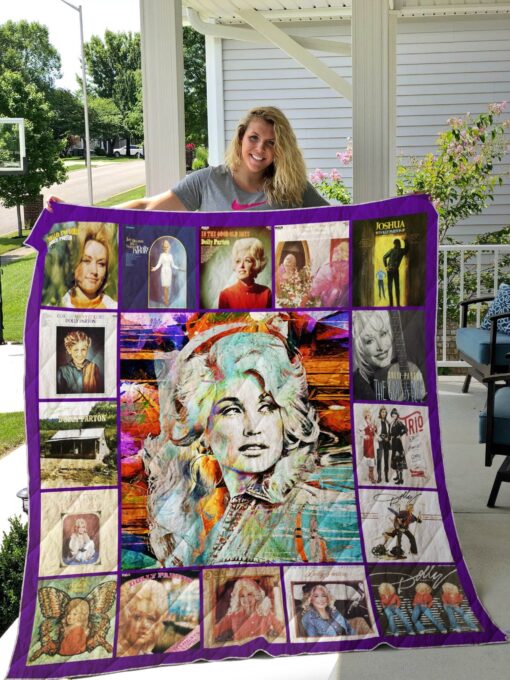 Buy Dolly Parton Quilt Blanket & Quilt Bedding Set 05