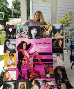 Buy Donna Summer Albums Quilt Blanket & Quilt Bedding Set For Fans Ver 17