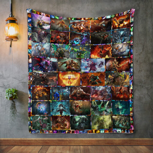 Buy Dota 2-Force Quilt Blanket & Quilt Bedding Set