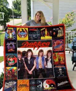 Buy Dokken Quilt Blanket & Quilt Bedding Set 01