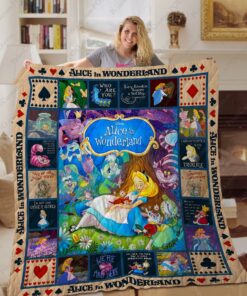 Buy Disney'S Alice In Wonderland New Ver Quilt Blanket & Quilt Bedding Set