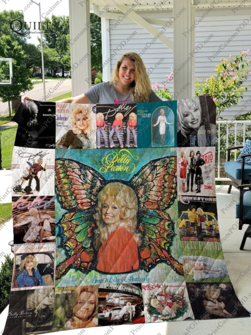 Buy Dolly Parton Quilt Blanket & Quilt Bedding Set 01