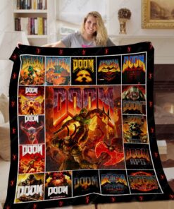 Buy Doom Game Quilt Blanket & Quilt Bedding Set Gift Birthday Christmas For Fans Doom Eternal Union