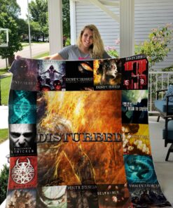 Buy Disturbed Albums Quilt Blanket & Quilt Bedding Set For Fans Ver 17