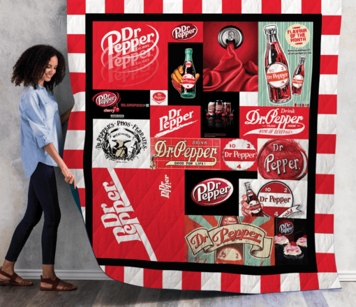 Buy Dr Pepper Quilt Blanket & Quilt Bedding Set