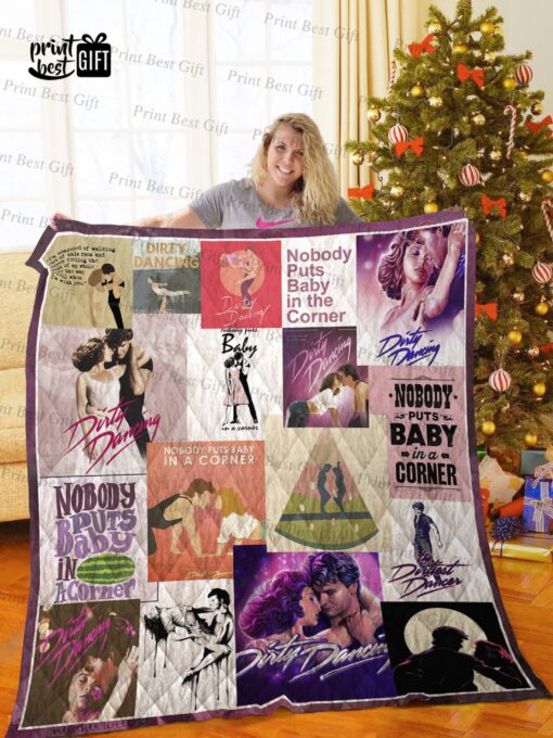 Buy Dirty Dancing Poster Quilt Blanket & Quilt Bedding Set Ver 3