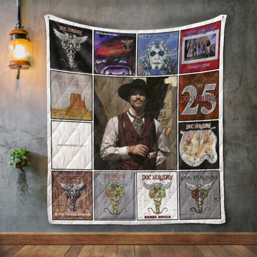 Buy Doc Holliday Quilt Blanket & Quilt Bedding Set