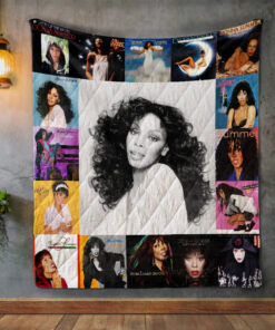 Buy Donna Summer Album Covers Quilt Blanket & Quilt Bedding Set