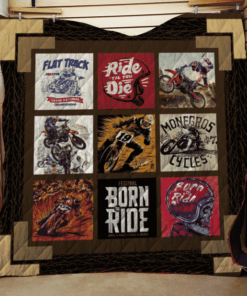 Buy Dirt Bike Ride Til You Die Quilt Blanket & Quilt Bedding Set Great Customized Blanket Gifts For Birthday Christmas Thanksgiving