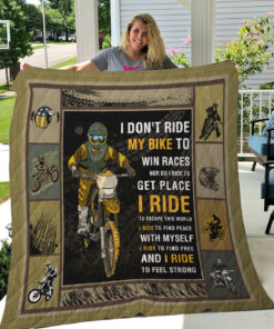 Buy Dirt Bike Don'T Ride My Bike To Win Race Quilt Blanket & Quilt Bedding Set Great Customized Gifts For Birthday Christmas Thanksgiving Perfect Gifts For Dirt Bike Lover