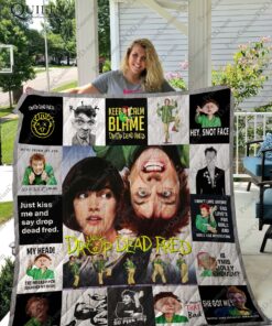 Buy Drop Dead Fred T-Shirt Quilt Blanket & Quilt Bedding Set