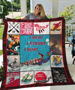 Buy Dragon Boat I Beat I Stroke I Boat Quilt Blanket & Quilt Bedding Set Great Customized Blanket Gifts For Birthday Christmas Thanksgiving