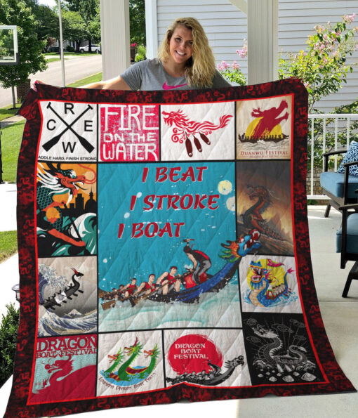 Buy Dragon Boat I Beat I Stroke I Boat Quilt Blanket & Quilt Bedding Set Great Customized Blanket Gifts For Birthday Christmas Thanksgiving