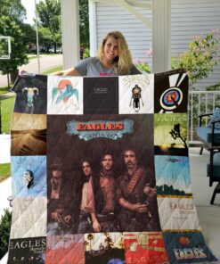 Buy Eagles Band Albums Quilt Blanket & Quilt Bedding Set For Fans Ver 17