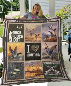 Buy Duck Hunting Duck Duck Shoot Quilt Blanket & Quilt Bedding Set Great Customized Gifts For Birthday Christmas Thanksgiving Perfect Gifts For Hunting Lover