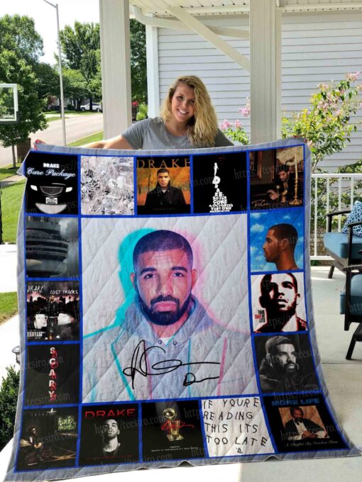 Buy Drake Quilt Blanket & Quilt Bedding Set 01