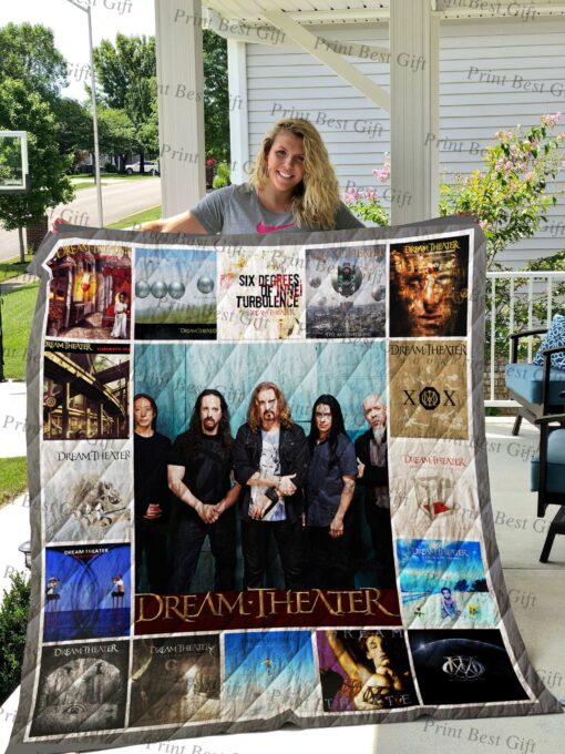 Buy Dream Theater Albums Cover Poster Quilt Blanket & Quilt Bedding Set