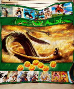 Buy Dragon Ball Goku Shenron Quilt Blanket & Quilt Bedding Set