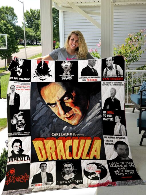 Buy Dracula Quilt Blanket & Quilt Bedding Set For Fans Ver 17