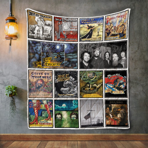 Buy Drive-By Truckers Album Covers Quilt Blanket & Quilt Bedding Set