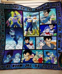 Buy Dragon Ball Vegeta Quilt Blanket & Quilt Bedding Set