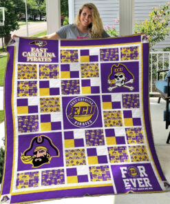 Buy East Carolina Pirates V2 Quilt Blanket & Quilt Bedding Set