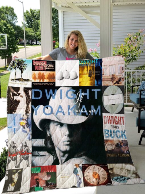 Buy Dwight Yoakam Quilt Blanket & Quilt Bedding Set For Fans Ver 17