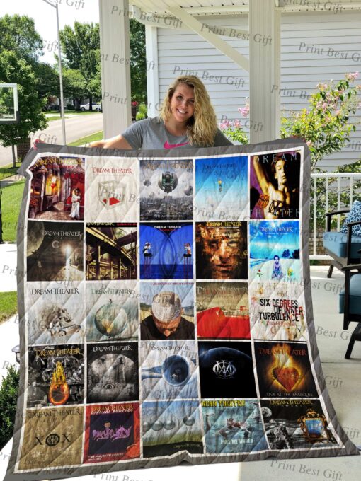 Buy Dream Theater Albums Cover Poster Quilt Blanket & Quilt Bedding Set Ver 2