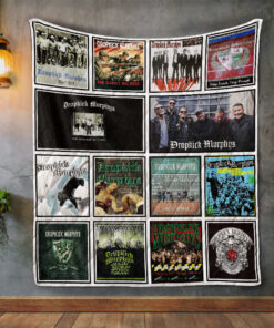 Buy Dropkick Murphys Album Covers Quilt Blanket & Quilt Bedding Set