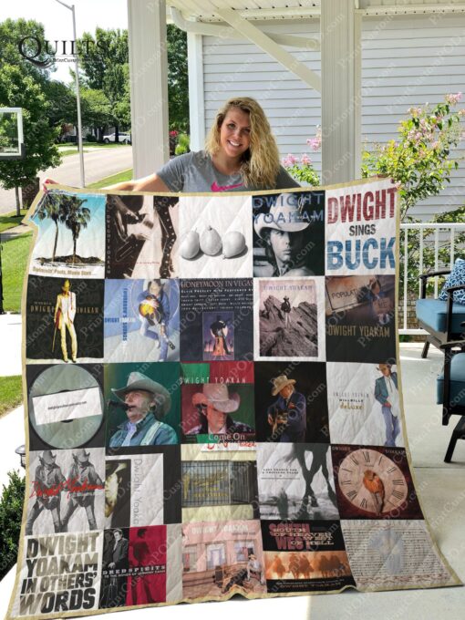 Buy Dwight Yoakam Quilt Blanket & Quilt Bedding Set For Fans Ver 25