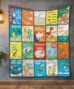 Buy Dr.Seuss Books Quilt Blanket & Quilt Bedding Set