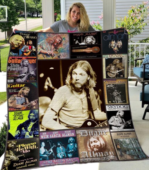 Buy Duane Allman Quilt Blanket & Quilt Bedding Set