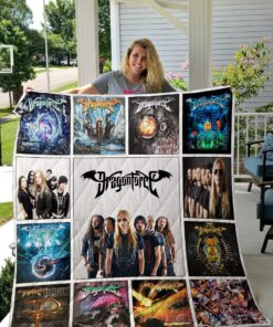 Buy Dragonforce Albums Quilt Blanket & Quilt Bedding Set Ver13