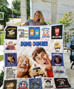 Buy Dumb And Dumber Poster Quilt Blanket & Quilt Bedding Set