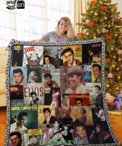 Buy Elvis Presley Albums Cover Poster Quilt Blanket & Quilt Bedding Set Ver 5