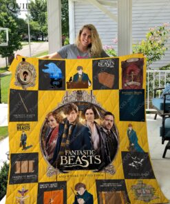 Buy Fantastic Beasts And Where To Find Them Minimalist Quilt Blanket & Quilt Bedding Set