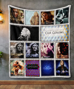 Buy Ellie Goulding Album Covers Quilt Blanket & Quilt Bedding Set