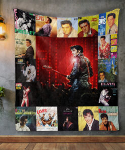 Buy Elvis Presley 4 Album Covers Quilt Blanket & Quilt Bedding Set