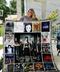 Buy Evanescence Albums Cover Poster Quilt Blanket & Quilt Bedding Set