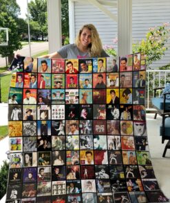 Buy Elvis Presley All Albums Quilt Blanket & Quilt Bedding Set