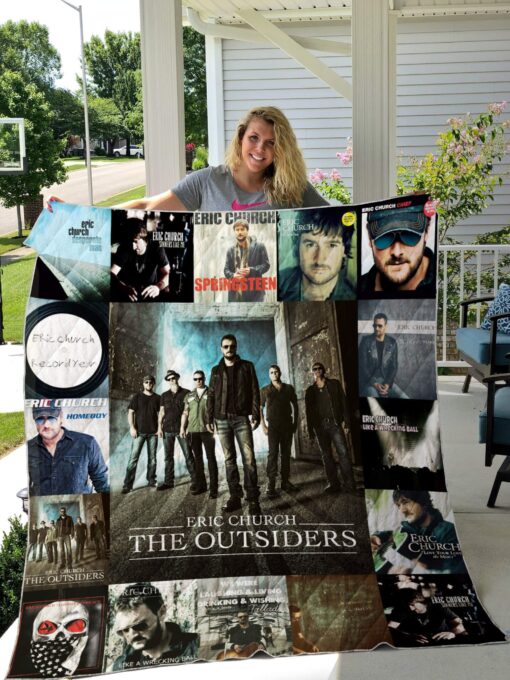 Buy Eric Church Albums Quilt Blanket & Quilt Bedding Set For Fans Ver 17