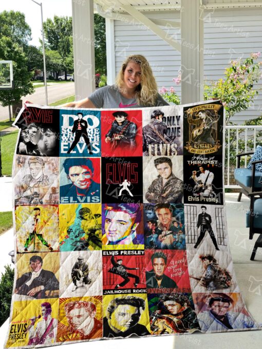 Buy Elvis Presley Quilt Blanket & Quilt Bedding Set 0741