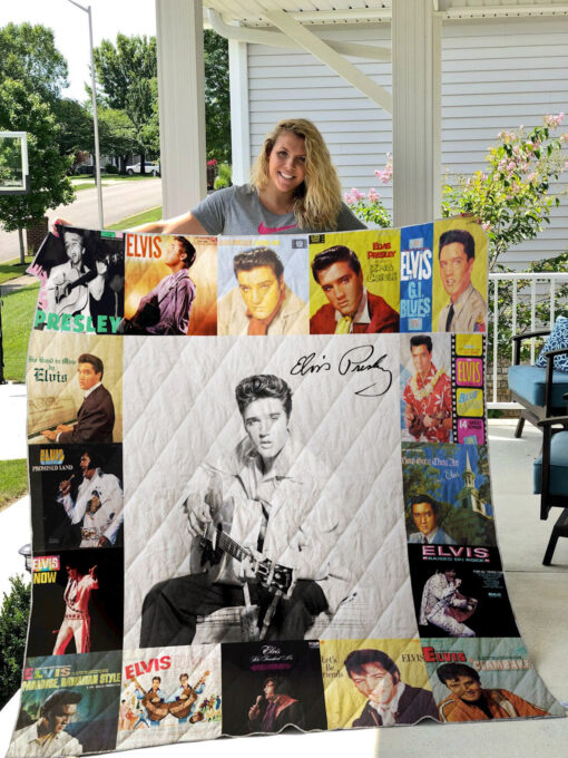 Buy Elvis Presley Two Quilt Blanket & Quilt Bedding Set