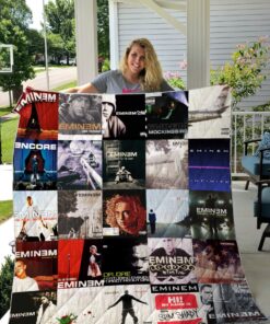 Buy Eminem Albums Quilt Blanket & Quilt Bedding Set For Fans Ver 25